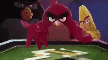 angry birds dice roll gif